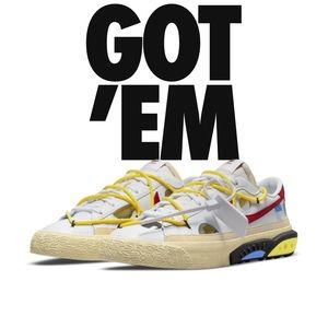 Off whits blazers size7mens